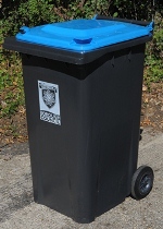 bin lidded wheeled recycling litre waste dacorum gov